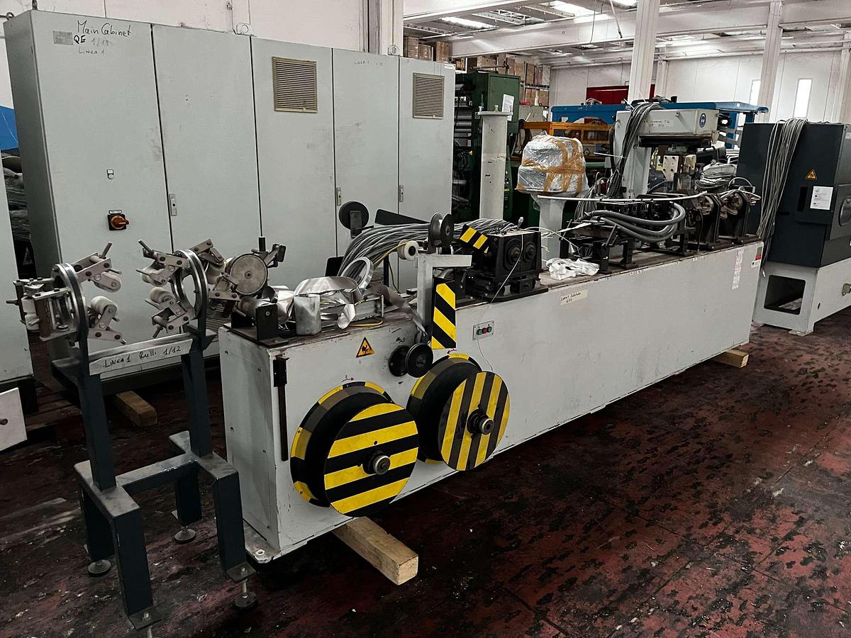 Used 2005 CINCINNATI NEXANS PEX-AL-PEX extrusion line complete with downstream