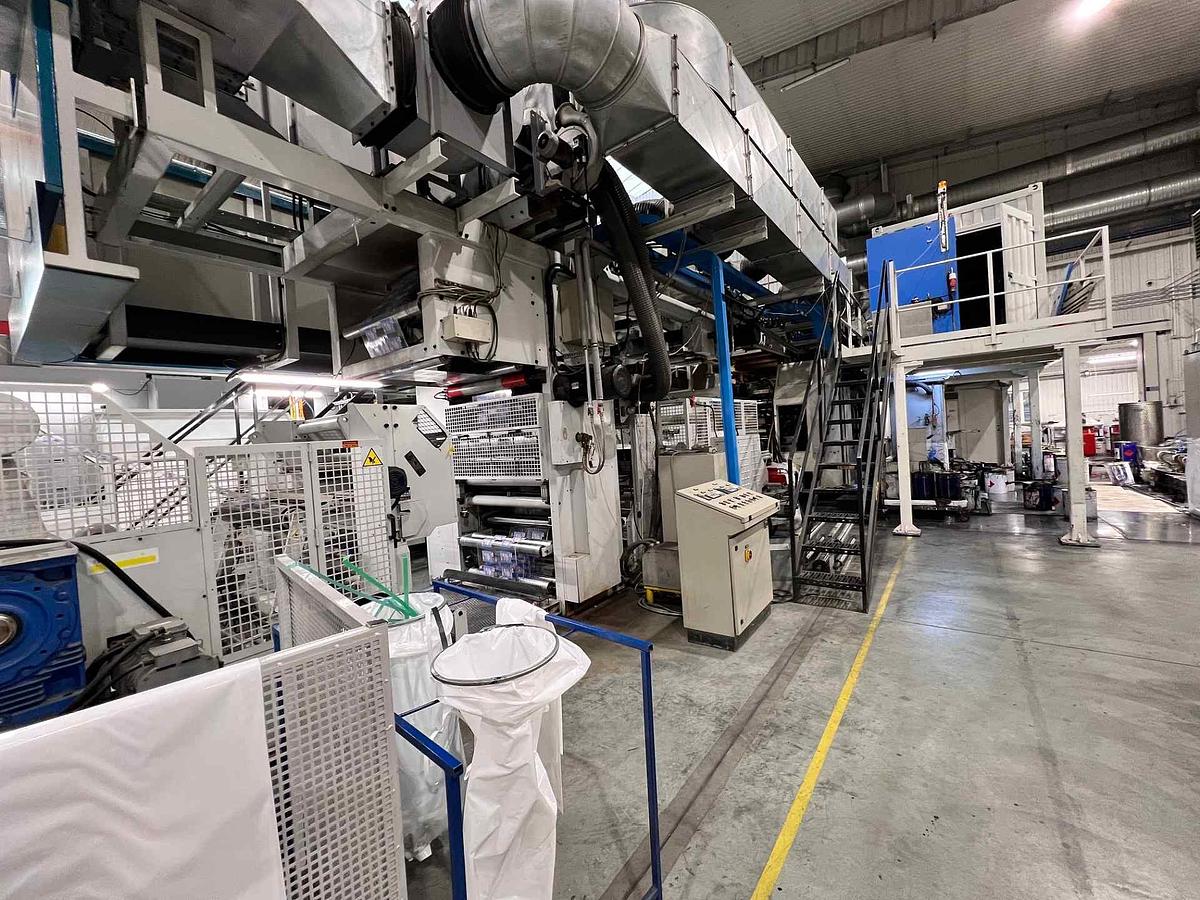 Used UTECO Gearless 8 col.1.000 mm.