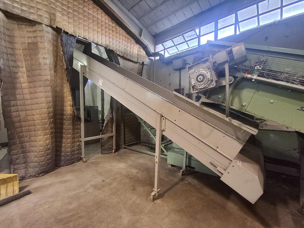 Used GAMAN GRANULATOR 1.000 mm. 75 kw+ loading belt