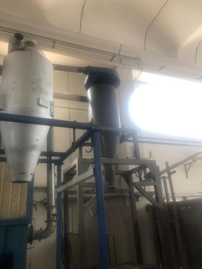 Used MOLINARI GRANULATOR 1200 mm.75 kw STAGGERED CUT