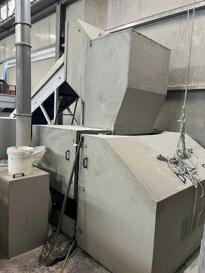 Used extruder 500 kg/h pe pp tecnova 130, 37 LD reconditioned +warranty