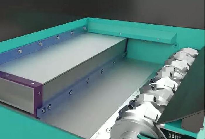 SINGLE SHAFT SHREDDER 1.500 mm 90 kW