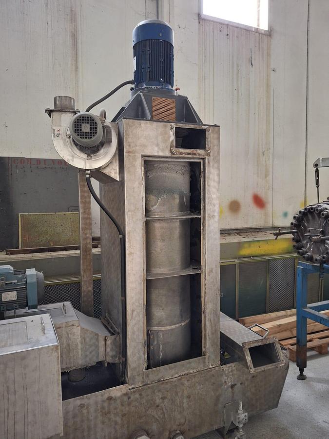 Refurbished pelletizer-water-ring-Tecnova-1-To/h-reconditioned