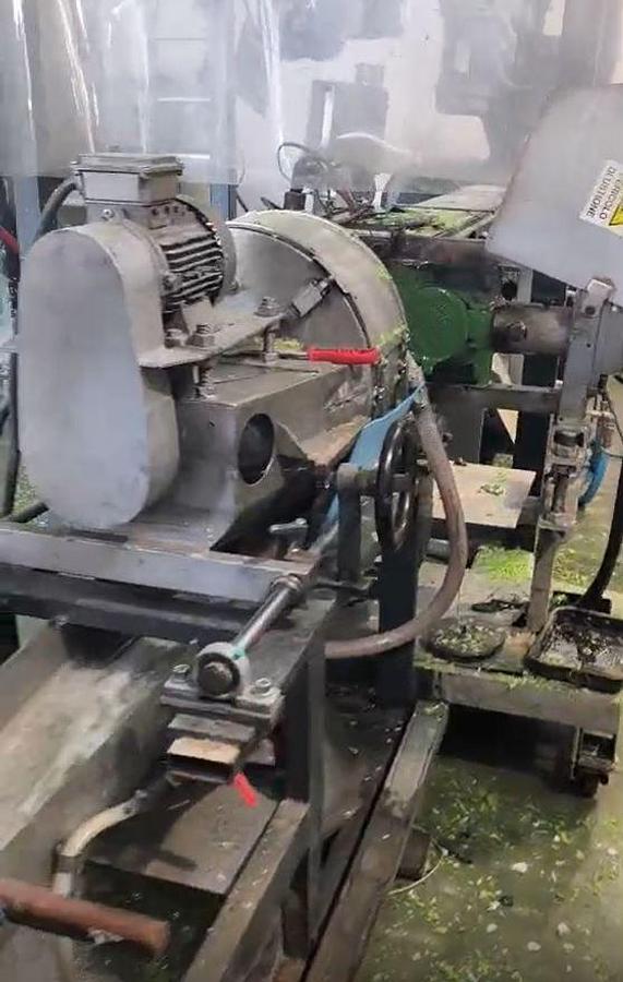 Used TECNOVA 90 mm. 37 L/D degassing+screenchanger+WR pelletizer