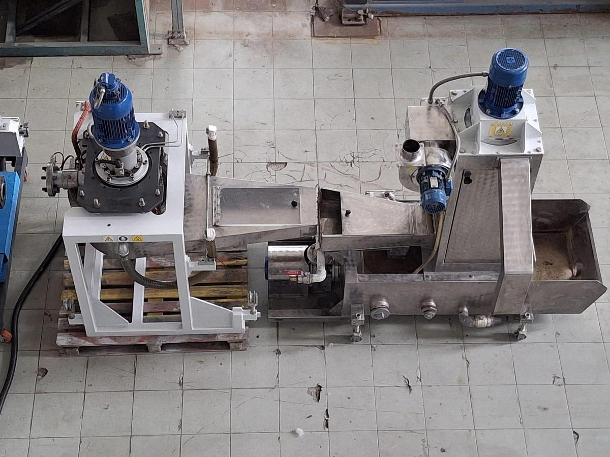 Refurbished extruder Tecnova 130 500-600 kg/h reconditioned, ready to go
