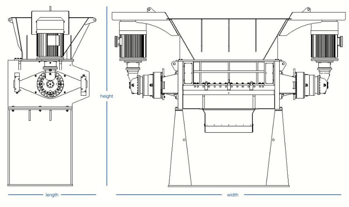 Used 2002 ELDAN Super chopper SC1412T