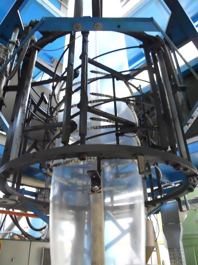 Used EXTRUDER GHIOLDI s.55-75-55, d.300, w.1700 mm.