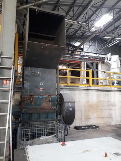Used MECCANOPLASTICA GRANULATOR 1.000 mm. 160 kw