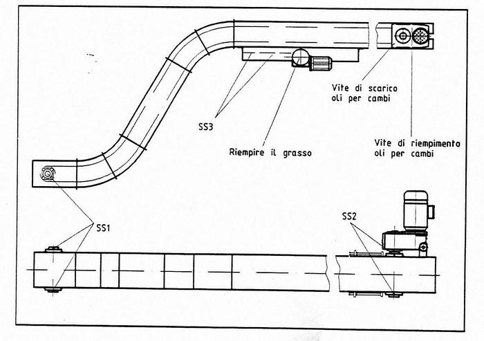 Used CHAIN EXTRACTION BELT 4.350 mm.
