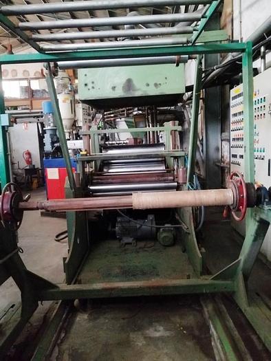 Used AMUT SHEET EXTRUSION LINE s.90 mm w.900 mm.