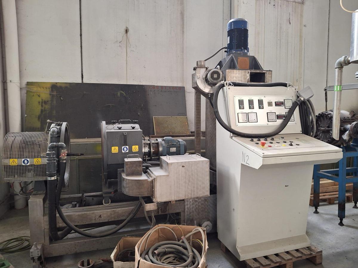Refurbished pelletizer-water-ring-Tecnova-1-To/h-reconditioned
