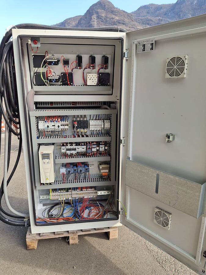 Refurbished pelletizer-water-ring-Tecnova-1-To/h-reconditioned