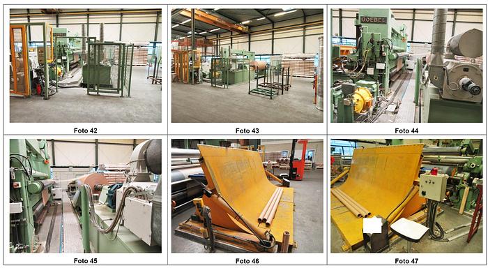 Used 3,6 mt.SLITTER REWINDER GOEBEL