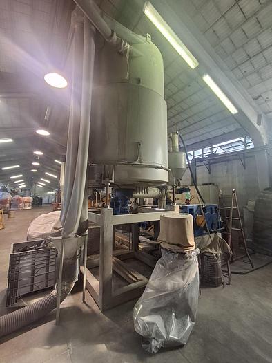 Used GAMMA MECCANICA 160 mm. extruder for LDPE HDPE PP,..