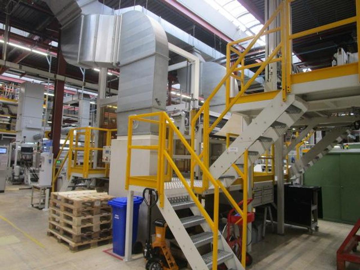 Used 2004 AMUT EZ 160 1200/1000 mm.single screw 1 Ton/h PS PP