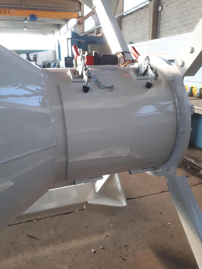 mixer vertical crossed miixing  40000 lt