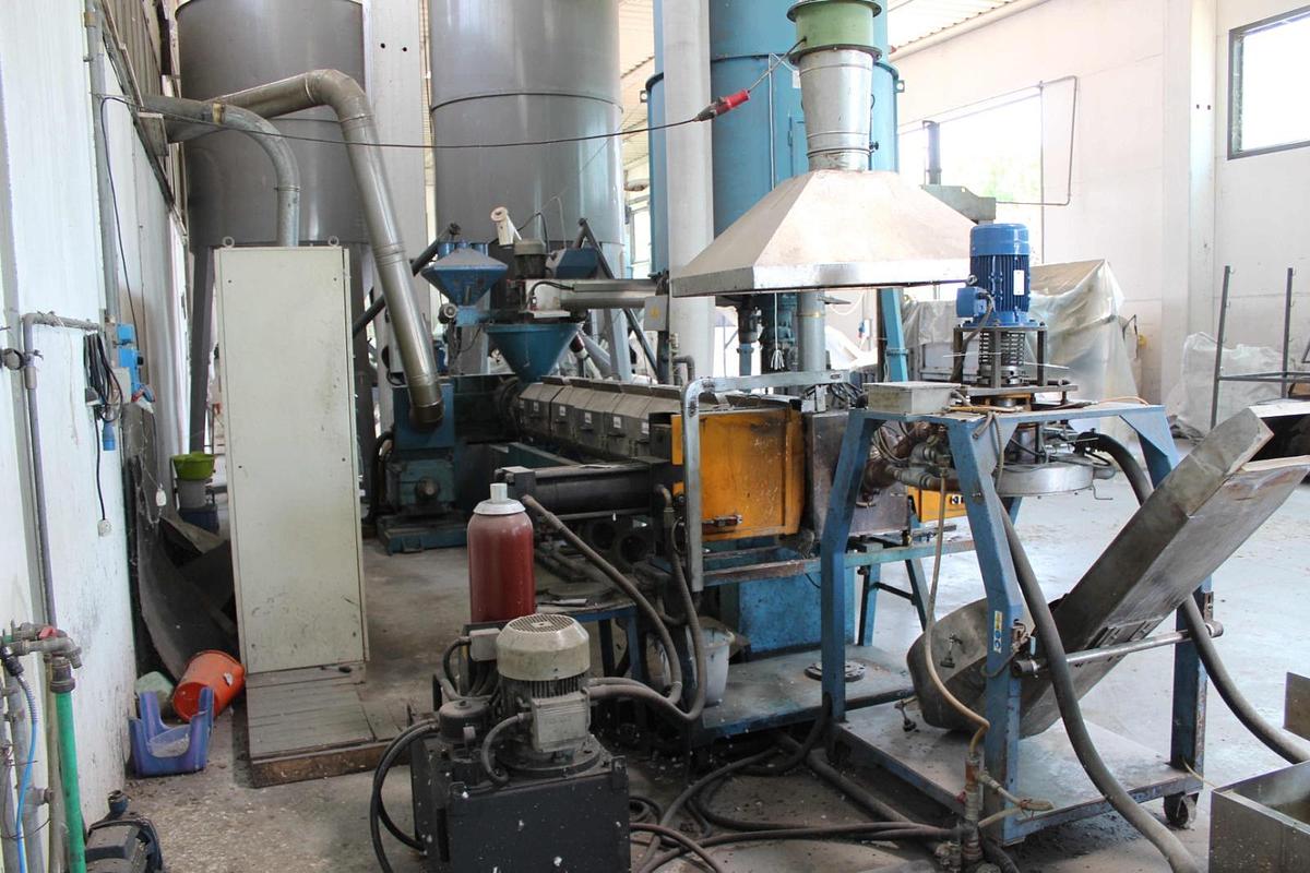 Refurbished CDM PREALPINA  130 mm 500-600 kg/h PE PP PC PS ABS