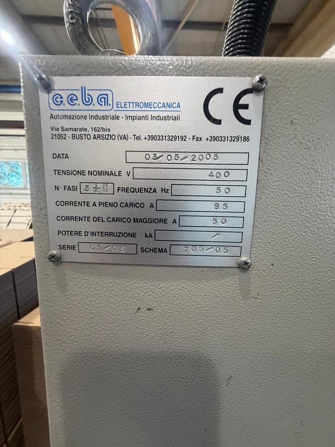 Used 2005 TECOM MONOBLOC 35 mm.