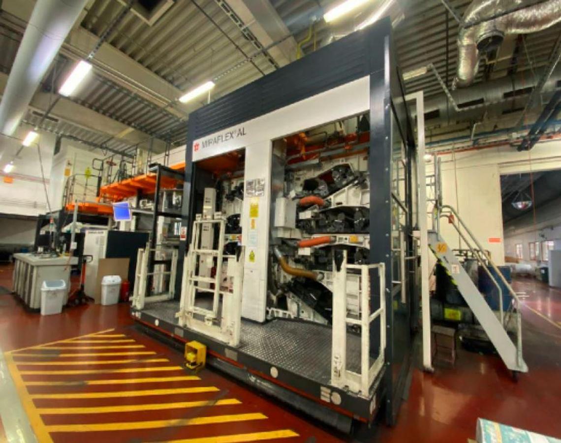 Used 2013 WINDMÖLLER & HÖLSCHER Miraflex AL 8 c. 1270/1320 mm.