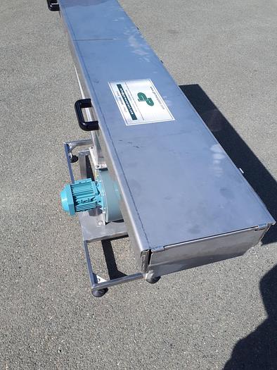 GERMANPLAST 2000 x 30 mm. AIR DRYING TUNNEL for strands