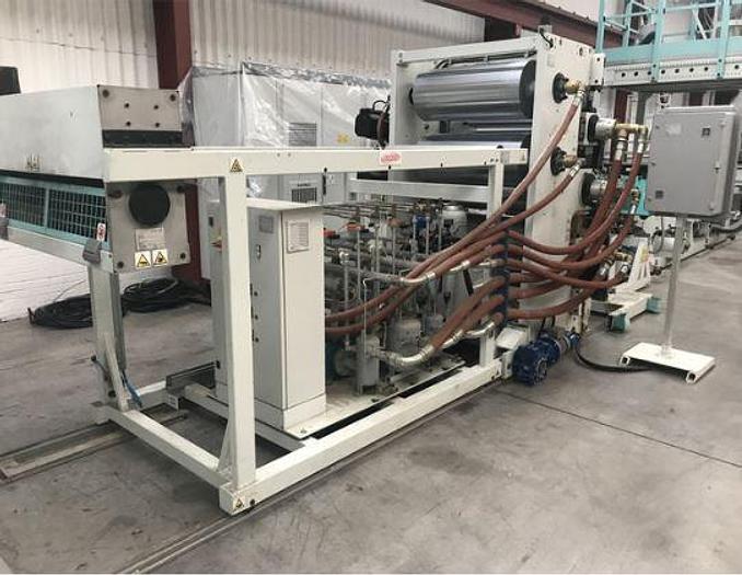 Used AMUT PET,PP & PS sheet extrusion line 1000 mm Ref.TX123