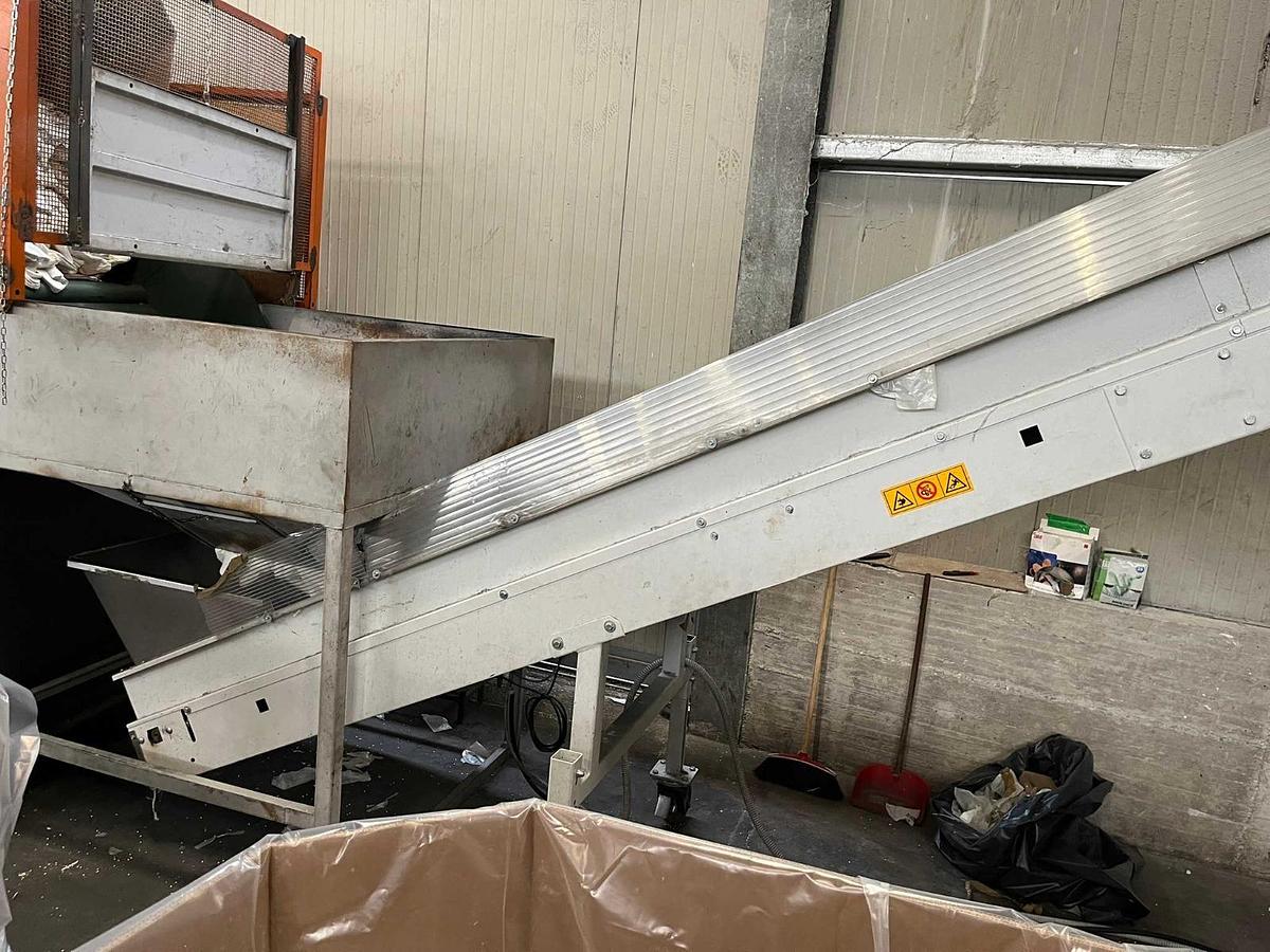 Used extruder 500 kg/h pe pp tecnova 130, 37 LD reconditioned +warranty