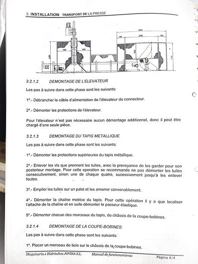 Used 2000 JOVISA 2.600 mm.50 Ton