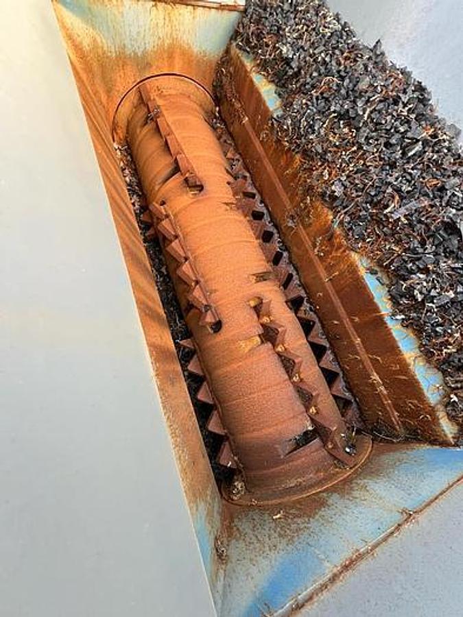 Used USED TYRE RECYCLING LINE MTB+ELDAN 1 Ton/h in 20 mm. (1st machine yields abt.10 T/h in chopped size)