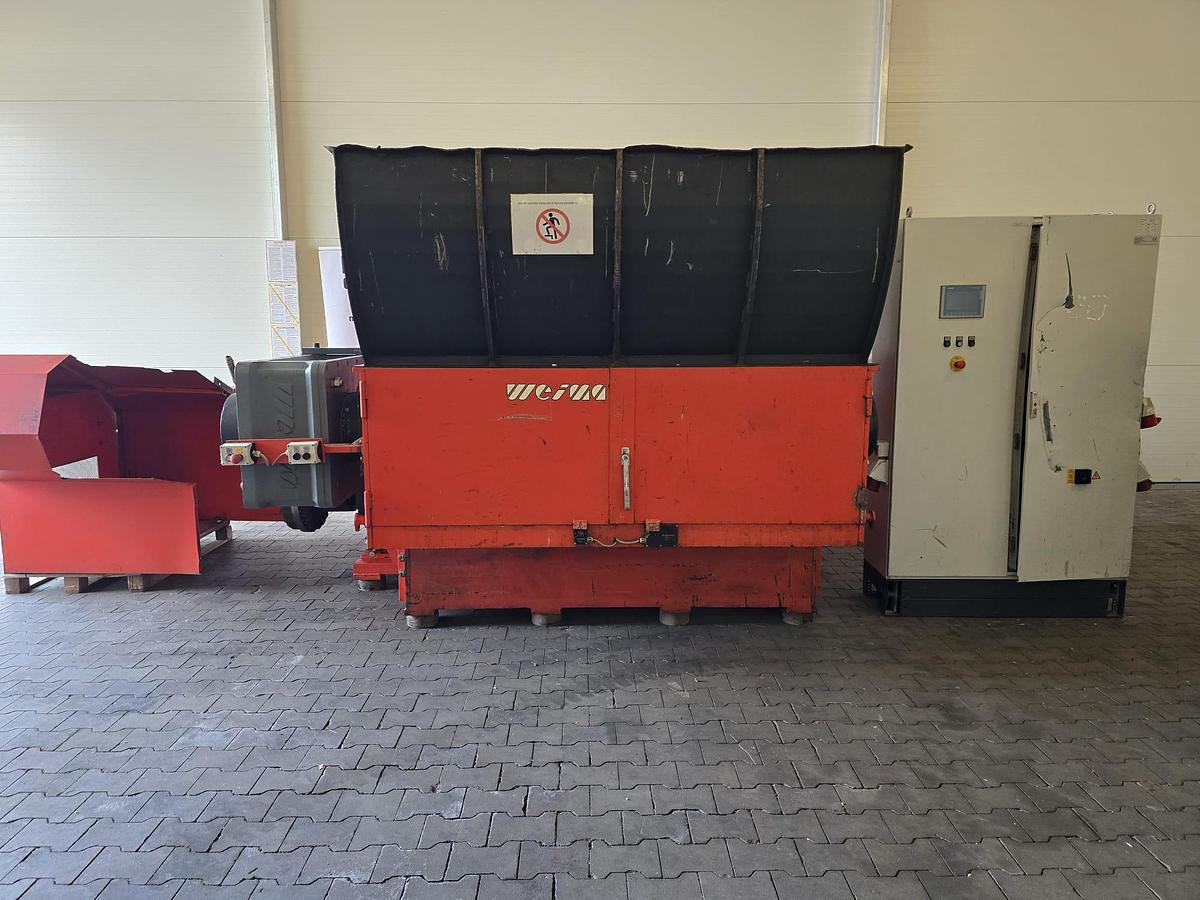 Used WEIMA Shredder WlK 2000