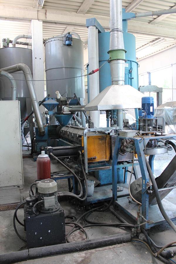 Refurbished CDM PREALPINA  130 mm 500-600 kg/h PE PP PC PS ABS