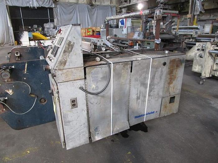 Used 1994 BATTENFELD-GLOUCESTER 418 HE 70 REEL-TO-REEL BAG PRE-CUTTER