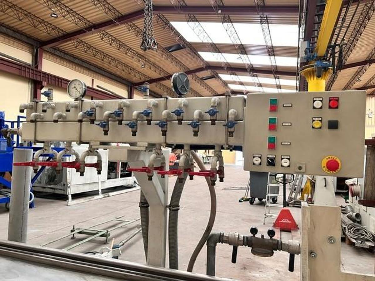 Used Battenfeld profile downstream equipment -used, reconditioned