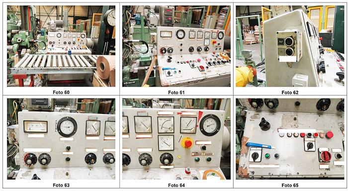Used 3,6 mt.SLITTER REWINDER GOEBEL