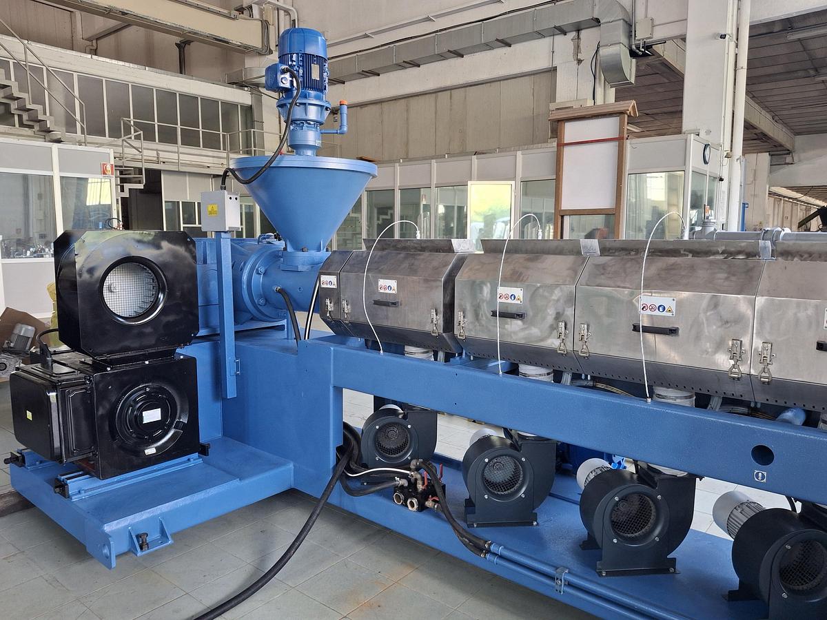 Refurbished extruder cdm prealpina,500 kg/h, pe,pp,pc,ps,abs , fully reconditioned,ready-to-go