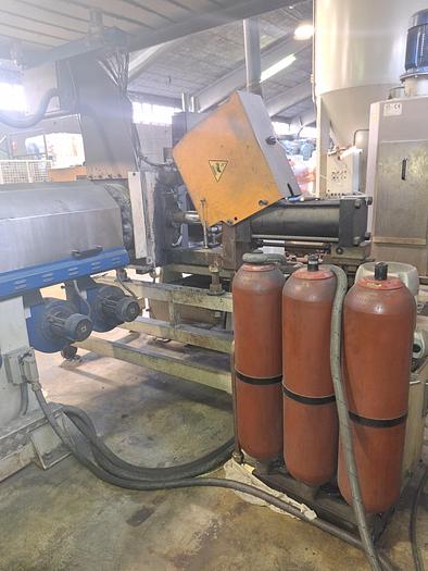 Used GAMMA MECCANICA 160 mm. extruder for LDPE HDPE PP,..
