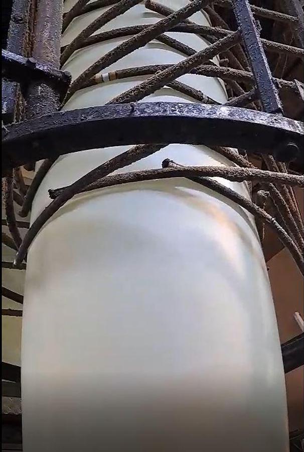 Used TECOM 65 mm. screw 1600 mm.