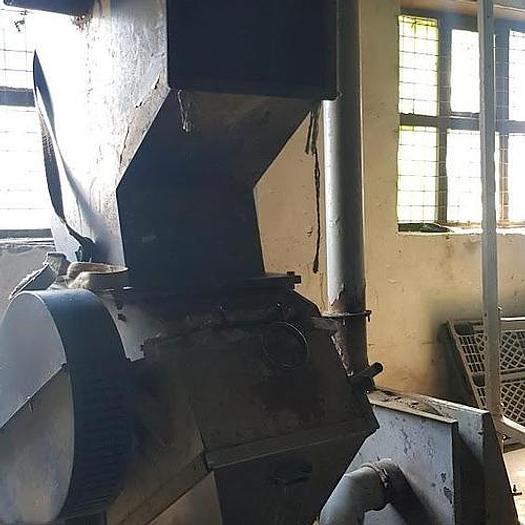 Used Granulator Zerma, model GSE 500, for plastic waste