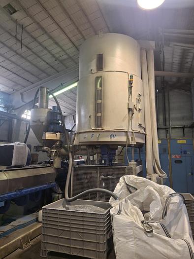 Used GAMMA MECCANICA 160 mm. extruder for LDPE HDPE PP,..