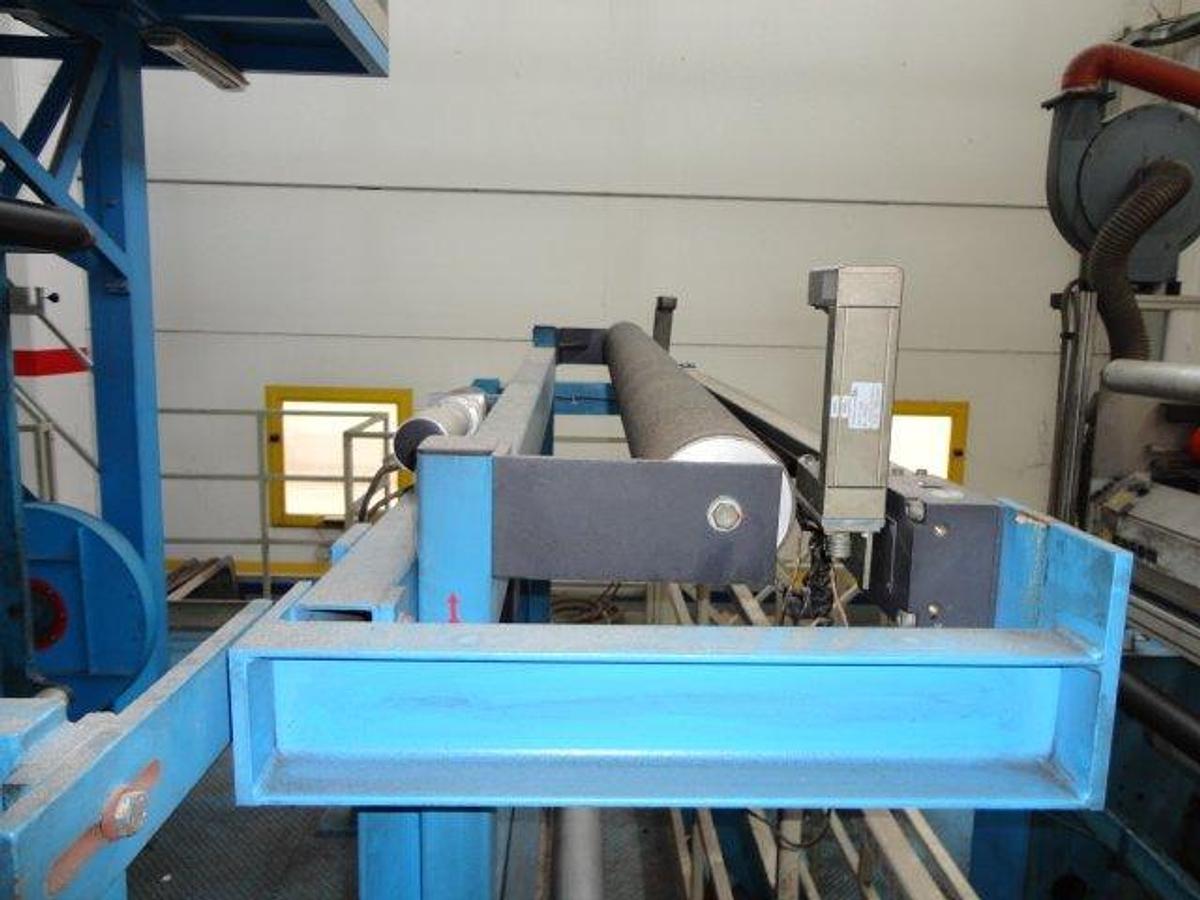 Used EXTRUDER GHIOLDI s.55-75-55, d.300, w.1700 mm.