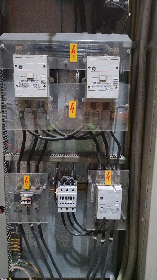 Used VMC Impianti single shaft shredder 1800 mm.