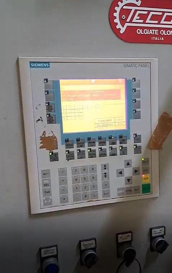 Used TECOM 65 mm. screw 1600 mm.