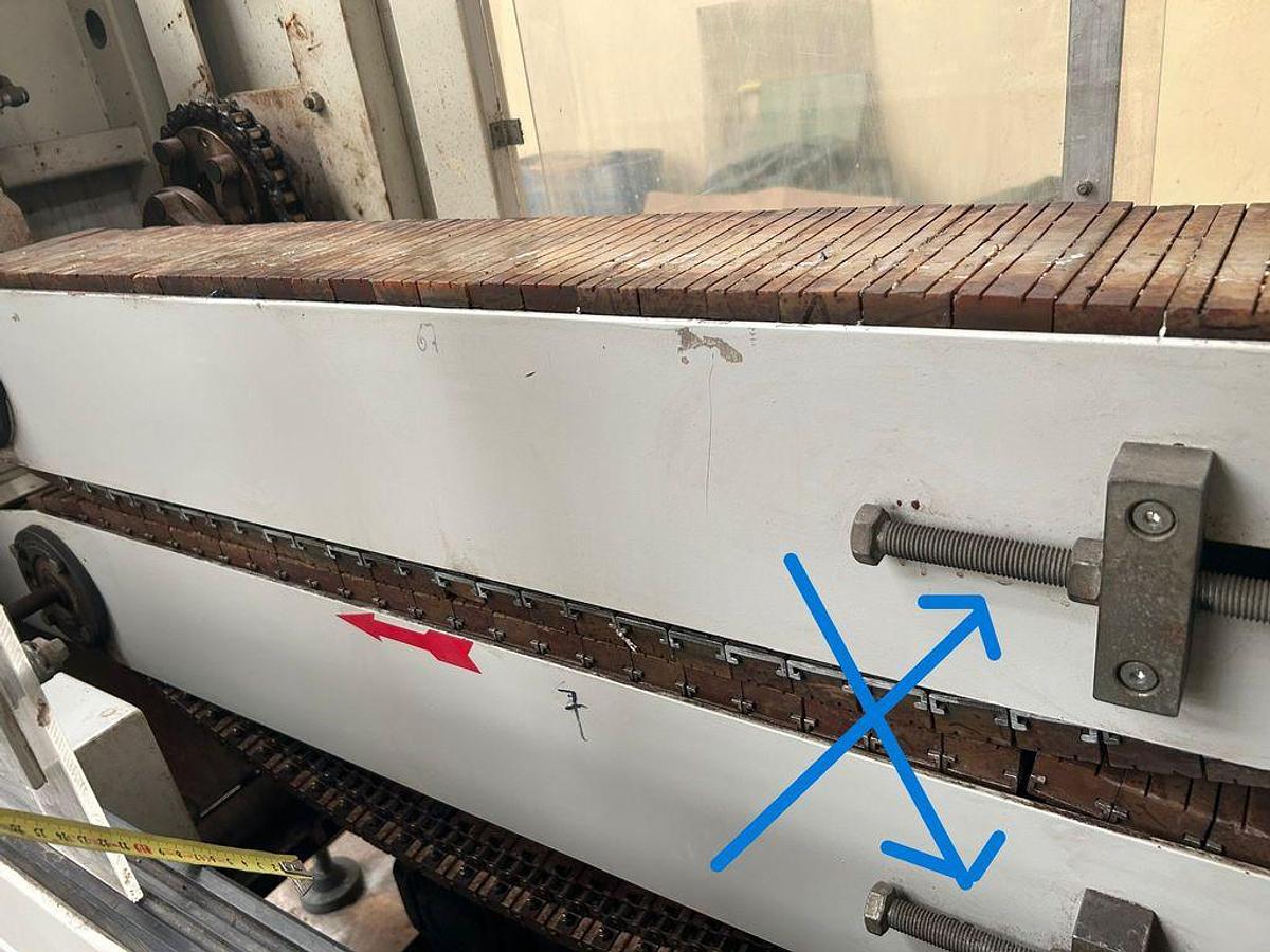 Used Battenfeld profile downstream equipment -used, reconditioned