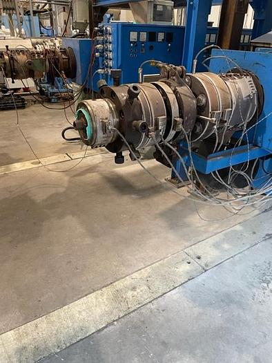 Used WEBER DS 88 PIPES EXTRUSION LINE