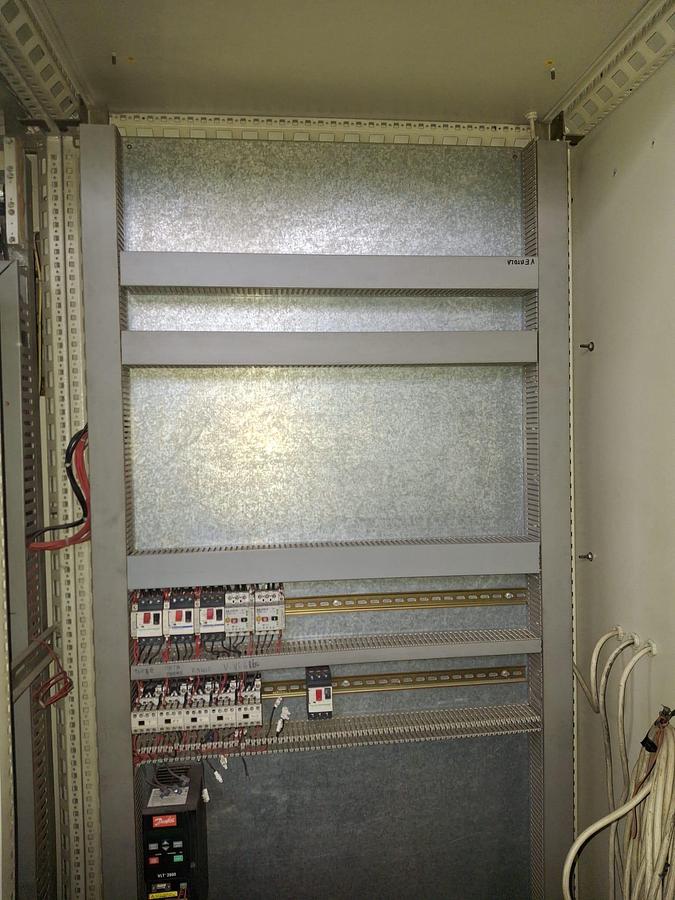 Refurbished extruder 160 mm. 50 LD 2x degassing with  energy saving IR heaters