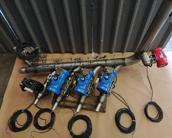 Used AMUT SHEET EXTRUSION LINE s.90 mm w.900 mm.