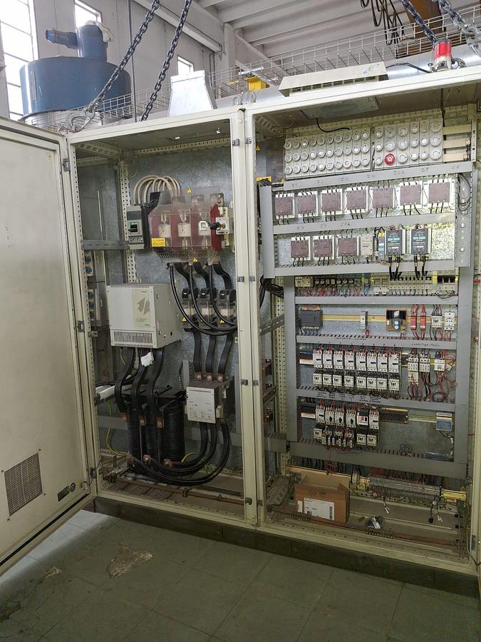 Refurbished extruder 160 mm. 50 LD 2x degassing with  energy saving IR heaters