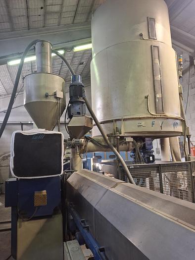 Used GAMMA MECCANICA 160 mm. extruder for LDPE HDPE PP,..