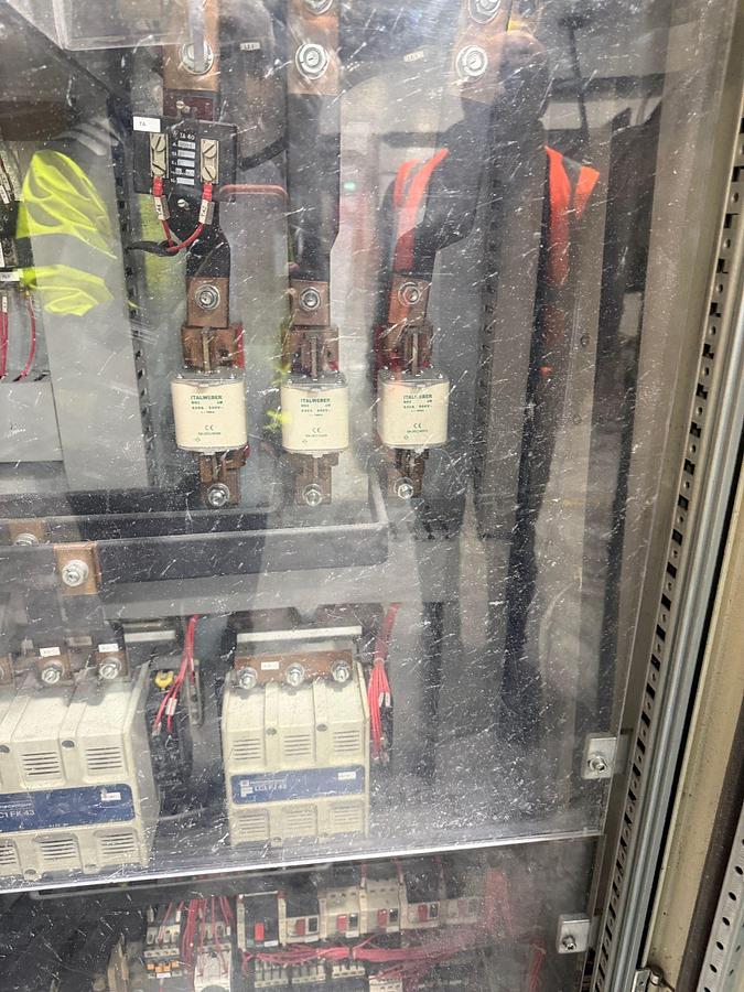 Used COSTARELLI 1300 mm fully automatic agglomerator complete with loading belt and collection hopper