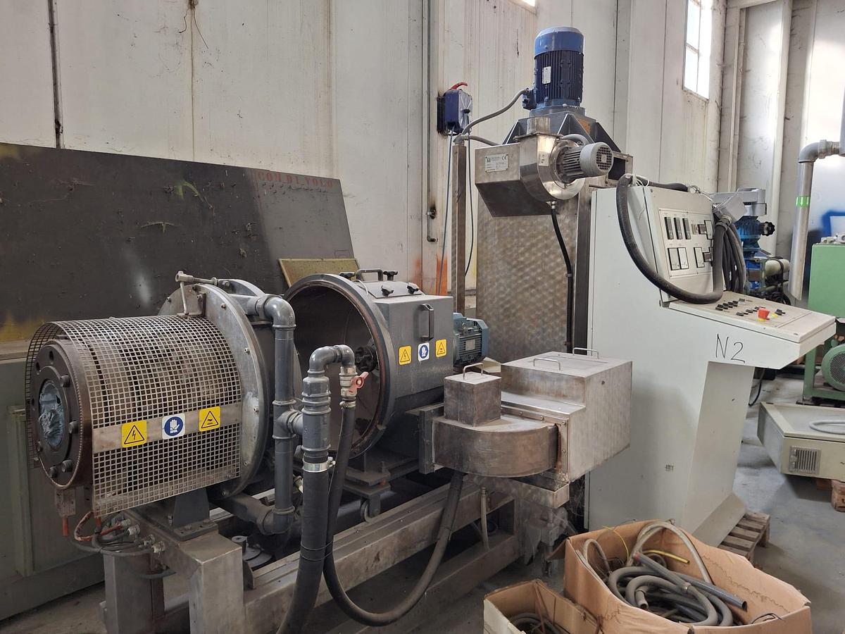 Refurbished pelletizer-water-ring-Tecnova-1-To/h-reconditioned