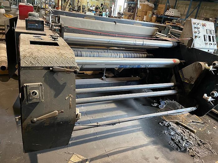 Used 1994 BATTENFELD-GLOUCESTER 418 HE 70 REEL-TO-REEL BAG PRE-CUTTER